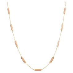 Quality Gemstone Bar Necklace: Focused on design and detail, this beautiful colored gemstone necklace features a station bar design and is crafted of 14k yellow gold. Necklace measurement is 18" Inches. Made In Italy and has a spring ring closure. Stackable Design: This elegant piece of jewelry will fit perfectly with your favorite outfits; wear it alone or combine it with other necklaces, this necklace will be the foundational cornerstone of your collection. Gift Box included: If you are looking to gift your spouse, girlfriend, kid, or mother on a special occasion like Christmas, birthday, engagement or anniversary then look no further! Timeless and unique necklace: for the modern woman who lets her personal style shine through, this gemstone bar station necklace is delicate and chic on h Gemstone Bar Necklace, 14k Yellow Gold Necklace, Yellow Gold Necklace, Pretty Necklaces, Gold Light, Station Necklace, Unique Necklaces, Bar Design, Bar Necklace