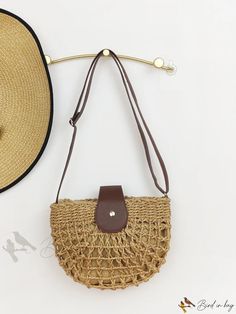 Bird in Bag - Straw Casual Brown Straw Bag For Everyday Use, Casual Light Brown Bucket Straw Bag, Casual Light Brown Shoulder Bag For Vacation, Trendy Light Brown Straw Bag For Spring, Casual Light Brown Shoulder Bag For Beach, Casual Light Brown Bucket Shoulder Bag, Casual Light Brown Straw Bag For Spring, Casual Light Brown Shoulder Bag For Spring, Casual Everyday Straw Bag