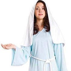 0.7"" High 14"" Wide Size: 6-14 Includes: Robe, Headpiece, And Belt Baby Jesus Not Included Baby Jesus, Adult Costumes, Headpiece, Jesus, Womens Sizes, Size 6, Silver, Women Shopping, Color