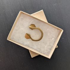 Geometric Brass Ring, Size 5, Brand New In Box 5 Rings, Brass Ring, Box Color, Womens Jewelry Rings, Metal Working, Ring Size, Women Jewelry, Brass, Brand New