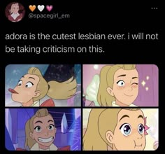 Adora She Ra Fanart, Adora And Catra Fanart, She-ra Adora, Hey Adora, Adora She Ra, She-ra Catra, Lgbt Equality, Lgbtq Funny, She Ra Princess