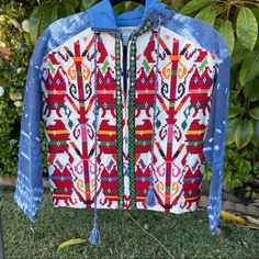 New With Tags. Awesome Embroidered Short And Jacket Set. Handmade In India. % Cotton. Blue Folk Style Outerwear For Fall, Folk Style Blue Outerwear For Fall, Blue Folk Style Fall Outerwear, Blue Folk Style Embroidered Outerwear, Blue Folk Embroidered Outerwear, Embroidered Shorts, Short Jacket, Jean Coat, Matching Sets