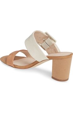 Chinese Laundry Yippy Block Heel Sandal (Women) | Nordstrom Spring Sandals With Stacked Block Heel, Adjustable Block Heels With Buckle Closure, Summer Leather Block Heels With Heel Strap, Summer Mules With Heel Strap And Block Heel, Adjustable Buckle Closure Block Heels For Summer, Summer Block Heels With Buckle Closure And Low Heel, Spring Double Strap Mules With Buckle Closure, Synthetic Block Heel Mules With Heel Loop, Trendy Sandals With Block Heel