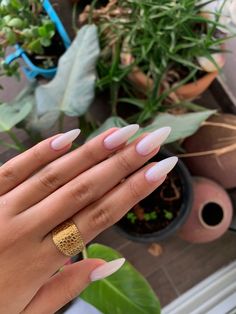 Milk White Nails, Nails Black Women, Nails Blue And White, Rounded Acrylic Nails, Sophisticated Nails, Blue Diy, Plain Nails, White Acrylic Nails