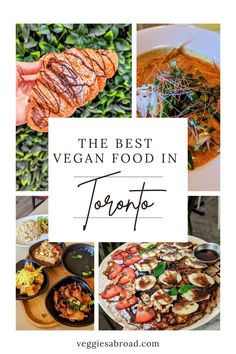 The 12 Best Spots for Vegan Food in Toronto Mexican Ice Cream, Allergen Free Recipes, Vegan Guide, Vegan Brunch, Toronto Travel, Toronto Restaurants, Travel Canada, Vegan Travel, Vegetarian Restaurant