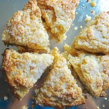 a close up of some food on a pan