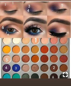 Morphe X Jaclyn Hill Palette Looks, The Jaclyn Hill Palette Looks, Makeup Looks With Jaclyn Hill Palette Volume 2, Jaclyn Hill Palette Smokey Eye, Morphe Eyeshadow