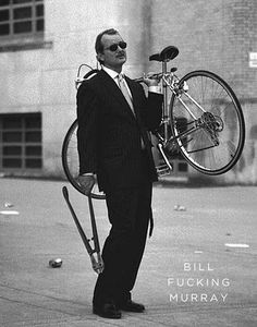 Great Pic A Man In A Suit, Man In A Suit, Bill Murray, Suit And Tie, A Man, Bicycle, Bike