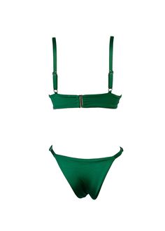 TOP Mermaind style Adjustables straps Padded cups Self tie back PANTY Hipster style Adjustables strap Stretch swim fabric Hand wash Green Swimwear With Adjustable Straps And Tie-side Bottom, Adjustable Straps Tie-side Swim Bottoms, Green Fitted Tie-side Bottom Swimwear, Green Tie-side Nylon Swimwear, Green Nylon Tie-side Swimwear, Hipster Fashion, Tie Backs, Embroidered Design, Fabric