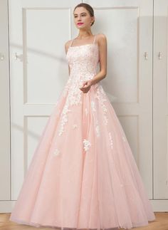 Ballkleid, Ballkleid, Blumenkleid, Maskerade, bodenlang, ärmellos, Spaghettiträger, Tüll, überkreuzter Rücken mit Stickerei Prom Dresses Floral, Dress Masquerade, Masquerade Prom, Ball Gown Prom Dresses, Gown Prom Dresses, Dresses Quinceanera, Evening Dresses Cocktail, Gown Prom, Ball Gowns Prom