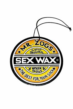 XL SEXWAX AIR FRESHENER - 5.5" Bring the smell of Mr. Zog's Sexwax into your car, office or home with Sexwax Air Fresheners. Note: this listing is for the largest size - 5.5 inches in diameter! Warning: Avoid contact between air fresheners and all auto interior surfaces: upholstery, dashboards, arm rests and other plastic or painted surfaces can be damaged from contact with any air freshener. Pineapple And Strawberry, Wax Air Freshener, Car Smell, Car Office, North Beach, Car Freshener, Surf Shop, Air Fresheners, Smell Good