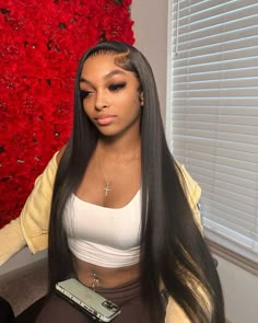 Black Side Part Wig Straight, Wig Installation, Wig Installs, Brazilian Straight Human Hair, Side Part Hairstyles, Human Hair Wigs Blonde, Affordable Wigs, Jet Black Hair