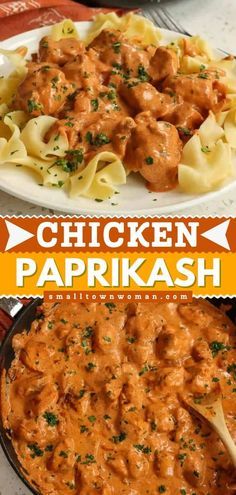 chicken paprikash recipe with pasta and sauce