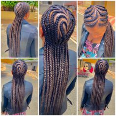 Bob Braids Hairstyles, Bob Braids, Feed In Braid, Braid Hair, Natural Hair Braids, Cornrows Braids, Braids Hairstyles