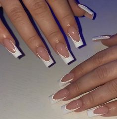 Amaria Bb, Unghie Sfumate, French Tip Acrylic Nails, Classy Acrylic Nails, Short Square Acrylic Nails, Acrylic Nails Coffin Pink, Long Square Acrylic Nails, Acrylic Nails Coffin Short