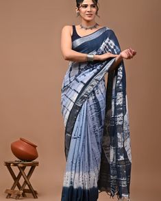 50% OFF Linen Saree! 🎉 Elevate your style with our breathtaking Linen Digital Print Saree with Silver Zari Border! 👗 - Fabric: Linen 🧵 - Length: 6.3 mtr with Blouse 📏 - Blouse Fabric: Linen with Silver Zari Border Digital Print 👗 - Ready Stock! 🚀 Treat yourself to: - 100% Quality Guarantee 💯 - FREE Shipping all over India 🚚 - Cash on Delivery available 💸 - Easy Return or Exchange 🔄 Don't wait! Contact us now: 8200154736/9726286889 📞 #SareeLove #LinenSaree #DigitalPrint #SilverZariBorder... Silver Unstitched Saree With Zari Weaving, Silver Border Saree, Silver Zari Saree, Blue Semi-stitched Saree With Border, Blue Unstitched Saree With Printed Border, Border Fabric