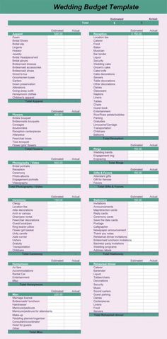 How Will Wedding Budget Excel Be In The Future Wedding Budget Checklist Printable, Wedding Planning Spreadsheet Templates, Wedding Budget Excel Template Free, Wedding Planning Budget Spreadsheet, Excel Wedding Spreadsheet, Wedding Budget Planner Printable Free, Wedding Planning Excel Spreadsheet, Wedding Excel Spreadsheets, Wedding Expenses Checklist