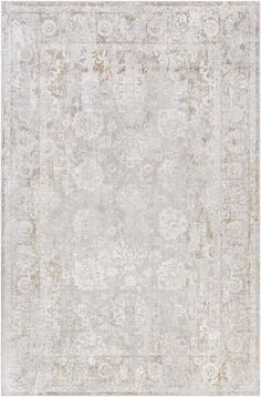 an area rug with white and beige colors