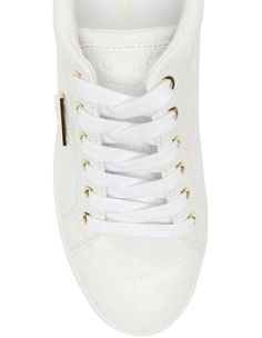 Men's Beauty, White Lace, Lace Up, Sneakers, Lace, White