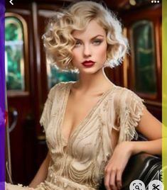 Great Gatsby Short Hairstyles, Hollywood Glamour Short Hair, Gatsby Short Hairstyles, Old Hollywood Glamour Hair Short, 1920s Hollywood Glamour Hair, 1920 Short Hairstyles, 1920s Short Hairstyles, Old Hollywood Hairstyles Short, The Great Gatsby Hairstyles