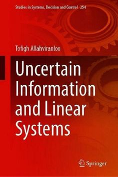 the book cover for uncertain information and linear systems