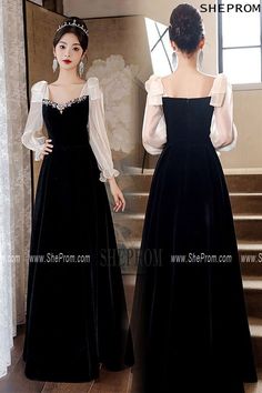 Elegant long black formal dress long sleeved adl118. Click to shop now. Free stable shipping world-wide! Winter Long Sleeve Evening Dress, Black Long Sleeve Evening Dress For Winter, Black Long Sleeve Bodycon Dress For Winter, Elegant Long Sleeve Floor-length Dress For Winter Evening, Long Sleeve Evening Dress With Sheer Sleeves, Black Long Sleeve Winter Dress, Elegant Long Sleeve Floor-length Dress For Winter, Elegant Long Sleeve Floor-length Winter Dress, Elegant Floor-length Long Sleeve Dress For Winter