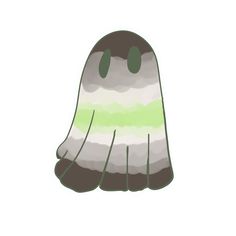 a drawing of the agender flag in shape of a ghost Pride Ghost, Agender Pride, Pin Pics, Lgbtq Pride, Pride Month, Art Styles, Aa Battery, Garlic Bread