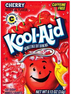 kool aid gum candy with fruit flavor