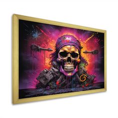 This beautiful "Pirate Skeleton Flag" Wall art is printed on premium quality cotton canvas using the finest fade-resistant ink. With options like Wrapped Canvas, Floater Framed, and Picture Framed Wall Art, we offer a versatile range to cater to your unique aesthetic preferences. The Wrapped Canvas Art is stretched tautly over a sturdy wooden frame, giving your artwork a sleek, borderless appearance. For those who desire a touch of elegance and depth, our floater-framed canvas art is the ideal c Pirate Wall Art, Pirate Skeleton, Flag Wall, Picture Frame Wall, Canvas Home, Art Store, Framed Canvas Art, Wrapped Canvas Art, Cotton Canvas