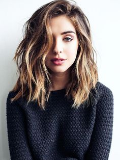 Shorter Haircuts For Wavy Hair, Cute Medium Haircuts, Hair 2024, Shoulder Length Hair Cuts, Brown Blonde Hair