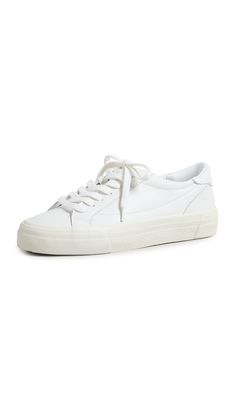 PRICES MAY VARY. Rubber sole Tonal design Round toe A must for every summer wardrobe, these versatile Madewell sneakers feature a smooth leather upper and an all-white silhouette. Women’s Sneakers, Madewell Sneakers, Girls White Sneakers, Madewell Sneaker, White Leather Shoes, Top Sneakers Women, Summer Sneakers, Low Top Sneakers, Work Clothes