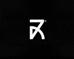 a black and white logo with the letter k