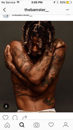 Natural Hair Men, Afro Men, Natural Man, Locs, Polynesian Tattoo, Mens Hairstyles, Discover Yourself, Natural Hair Styles