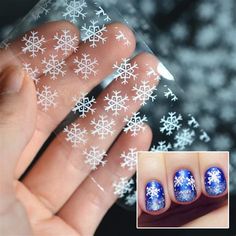 Winter Nail Art Decals. There are any references about Winter Nail Art Decals in here. you can look below. I hope this article about Winter Nail Art Decals can be useful for you. Please remember that this article is for reference purposes only. #winter #nail #art #decals Christmas Snowflakes Nails, Snow Nails, Snowflake Nail, Snowflake Sticker, Christmas Nail Stickers, Holo Nails, Foil Nail Art, Nail Art Stickers Decals