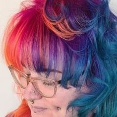 Directions Hair Colour on Instagram: "We have serious hair envy RN 🍭 @hellishhair using a rainbow of Directions 🌈 🛒 www.directionshaircolour.co.uk #directionshair #directionshaircolour #semipermanent #hairstyles #hairideas #hairoftheday #hairinspo #hairtrends #hairgoals #instahair #colourfulhair #hairlove #vividhair #hair #haircolour #vegan #colour #hairdye #veganhair #crueltyfree" Hair Envy