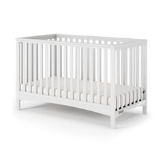 The trendy European style of the Child Craft London 4-in-1 Convertible Crib has smooth lines and soft arched detailing. The design features of the Child Craft London 4-in-1 Convertible Crib are the perfect blend of sophistication and function and makes a memorable, modern, and eclectic centerpiece for your nursery. The Child Craft London 4-in-1 Convertible Crib is available in three stunning, classic finishes: Cool Gray, Matte White, and Dapper Gray. The London 4-in-1 Convertible Crib is crafted Eclectic Nursery, Baby Cribs Convertible, Nursery Furniture Collections, Adjustable Mattress, Mattress Support, Bed Rails, Day Bed, Convertible Crib, Full Size Bed