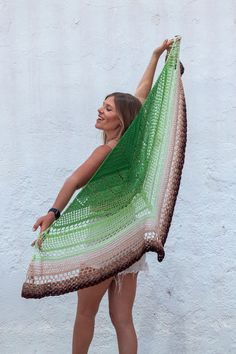 Green and brown crochet shawl,summer evenings wrap crochet,light triangular crochet shawl,handmade crochet summer shawl, light green shawl. Handmade (Els) Model: Vashti Material: yarnart flowers Crochet Shawl For Summer, Bohemian Green Crochet Shawl, Green Bohemian Crochet Shawl, Bohemian Crochet Lace Shawl For Summer, Crochet Shawl For Summer Beach, Summer Beach Crochet Shawl, Summer Shawl, Wedding Shawl, Crochet Shawl