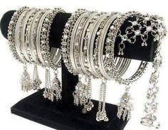 Junk Jewelry, Bridal Jewellery Design, Glass Bangles, Indian Jewellery Design Earrings