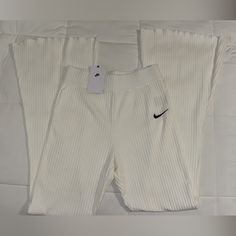 Not My Style Anymore Send Offers Nike White Leggings, Ribbed Pants, Pants Color, Nike Women, Pant Jumpsuit, Color White, Pants For Women, High Waisted, Leggings