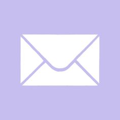 an open envelope with the letter e in white on a purple background, as well as text