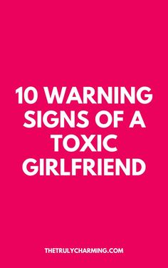 If you recognize these signs, you may be a toxic girlfriend Relationship Dynamic, Relationship With Yourself, Unrealistic Expectations