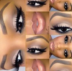 makeup Makeup Ideas For Black Women, Scene Girl, Long Lashes, Makeup Goals, Makati