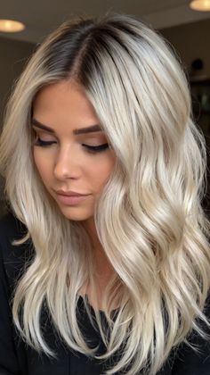 Platinum Blonde Hair Color Ideas Platinum Blonde Hair Color Ideas, Twisted Braids, Rooted Blonde, Braids Updo, Platinum Blonde Hair Color, Blonde Hair Color Ideas, Platinum Blonde Hair, Braided Updo, Twist Braids