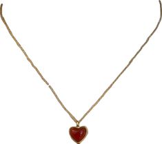 Red Gold Plated Pendant Necklace, Red Pendant Necklace Gold Plated, Gold Plated Red Pendant Necklace, Valentine's Day Red Gold-plated Necklaces, Valentine's Day Red Gold Plated Necklaces, Valentine's Day Red Gold-plated Necklace, Elegant Red Open Heart Necklace, Red Gold Plated Pendant Charm Necklace, Red Carnelian Necklace For Valentine's Day