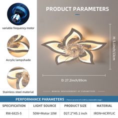 The ceiling fan lights has a reverse function, 6 wind speeds, 1/2/4h timing, and all the functions can be operated by the hand-held remote or APP.. The ceiling fan lights can be switched between white light 6000K, neutral light 4500K, and warm light 3000K through the remote control.. The ceiling fan with DC reversible motor allows you to switch the air circulation mode from downward to upward in different seasons, Suitable for rooms of 10-15 Square meter, can meet your different needs in all sea