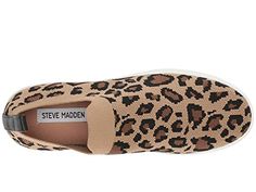 Steve Madden Beale - zappos.com Spring Slip-on Walking Shoes With Textured Sole, Casual Slip-on Walking Shoes With Studded Outsoles, Steve Madden Slip On Sneakers, Casual Floral Print Slip-on Sneakers, Steve Madden Leopard Flats, Most Comfortable Shoes, Steve Madden Shoes, Laid Back Style, Slip On Sandal