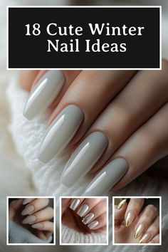 Make a statement this winter with these elegant and minimalist nail ideas. Great for December, January, and winter travel chic! Travel Chic, Trendy Winter, Minimalist Nails