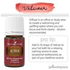 Vetiver Essential Oil Benefits, Vetiver Essential Oil Uses, Vetiver Young Living, Earthy Eclectic, Living Oils Recipes, Vetiver Essential Oil, Work And Study, Essential Oil Remedy