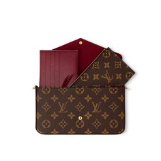 Louis Vuitton  Félicie Pochette Louis Vuitton Felicie Pochette, Trunk Bag, Lv Wallet, Louis Vuitton Pochette, Lv Monogram, Louis Vuitton Official, Wallet Pouch, Monogram Bag, Silver Jewelry Fashion