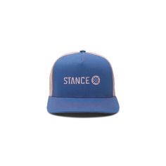 Stance Icon meets classic trucker. Spring Mesh Snapback Baseball Cap, Spring Mesh Snapback Hat, Adjustable Mesh Snapback Hat With Flat Brim, Sporty Trucker Hat With Flat Brim, Casual Mesh Trucker Hat With Flat Bill, Mesh Snapback Hat With Flat Bill, Casual Mesh Baseball Cap With Flat Brim, Casual Trucker Hat With Mesh Back And Flat Brim, Summer 5-panel Mesh Snapback Hat